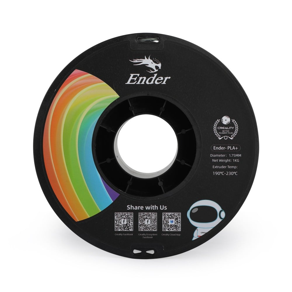 Creality Ender PLA+ Gri Filament 1.75mm 1kg