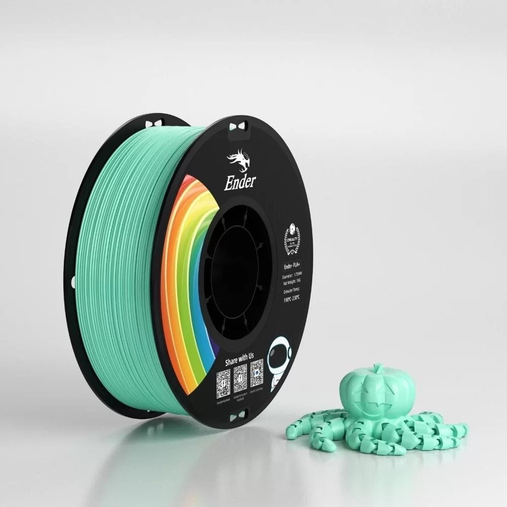 Creality Ender PLA+ Jade Green Filament 1.75mm 1kg