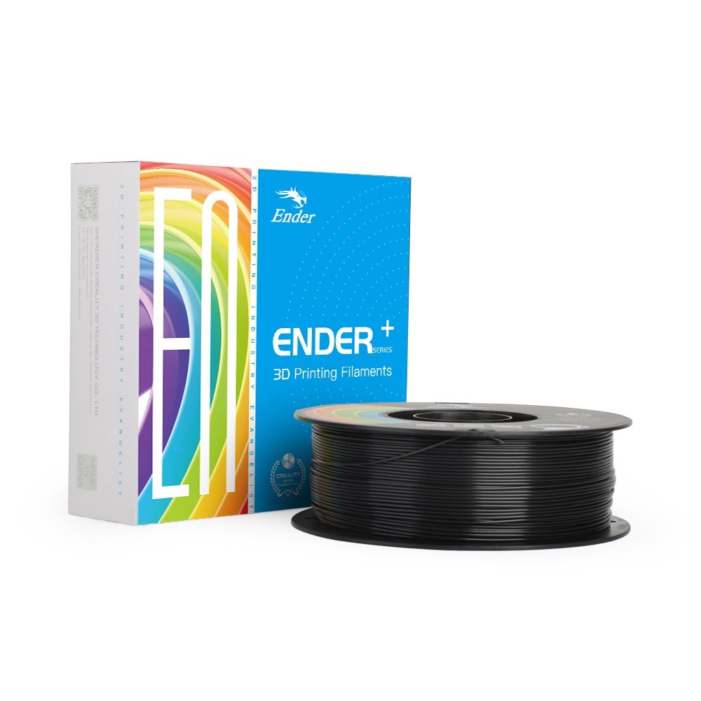 Creality Ender PLA+ Siyah Filament 1.75mm 1kg