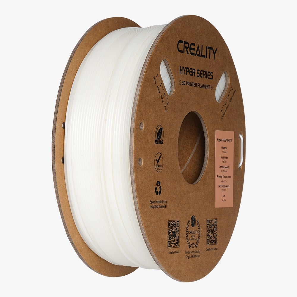 Creality Hyper ABS Beyaz Filament 1.75mm 1kg