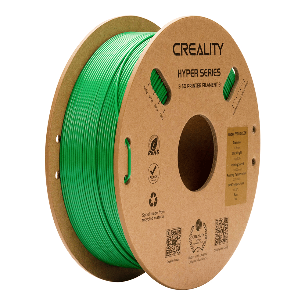 Creality Hyper PETG Yeşil Filament 1.75mm 1kg
