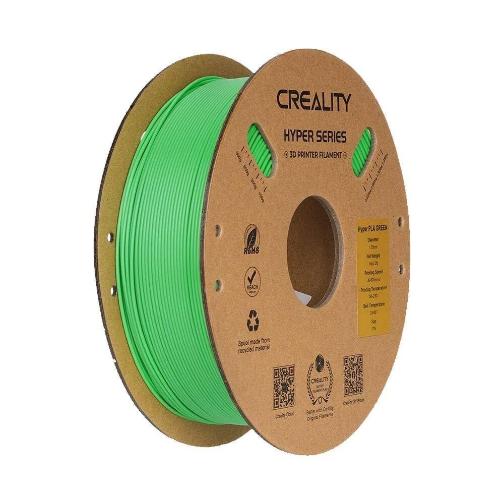 Creality Hyper PLA Yeşil Filament 1.75mm 1kg
