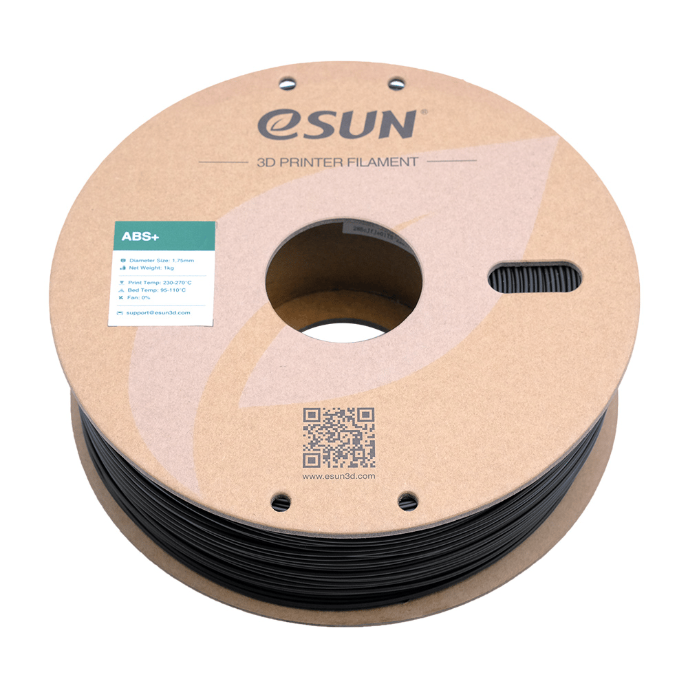 eSUN ABS+ Siyah Filament 1.75mm 1kg