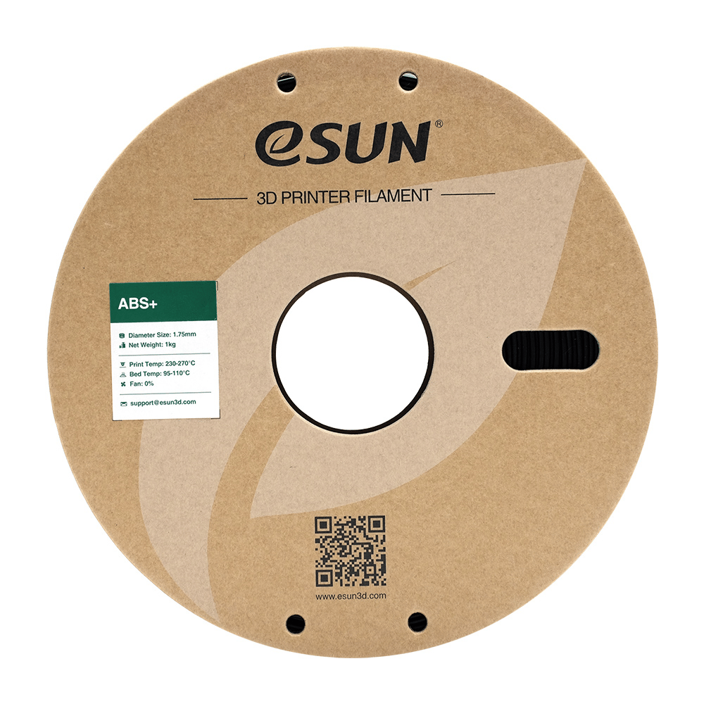 eSUN ABS+ Siyah Filament 1.75mm 1kg