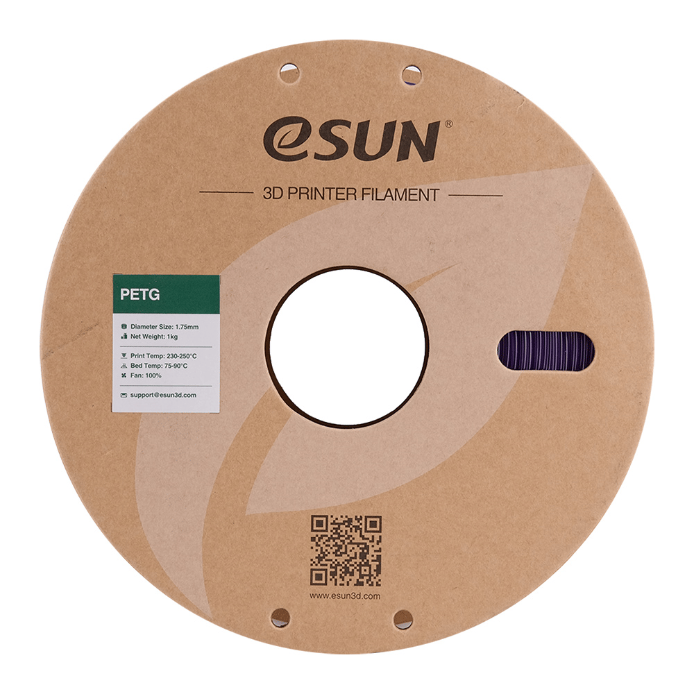 Esun PETG Translucent Mor Filament 1.75mm 1kg