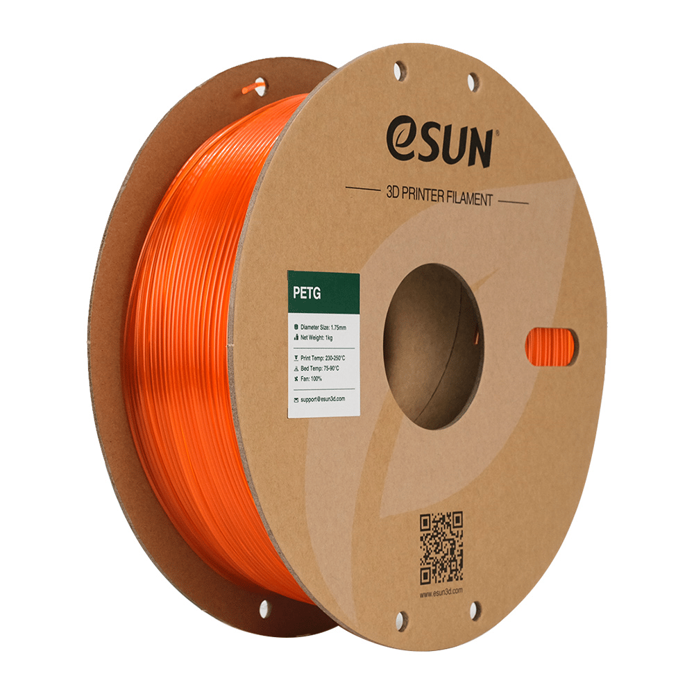 Esun PETG Translucent Turuncu Filament 1.75mm 1kg