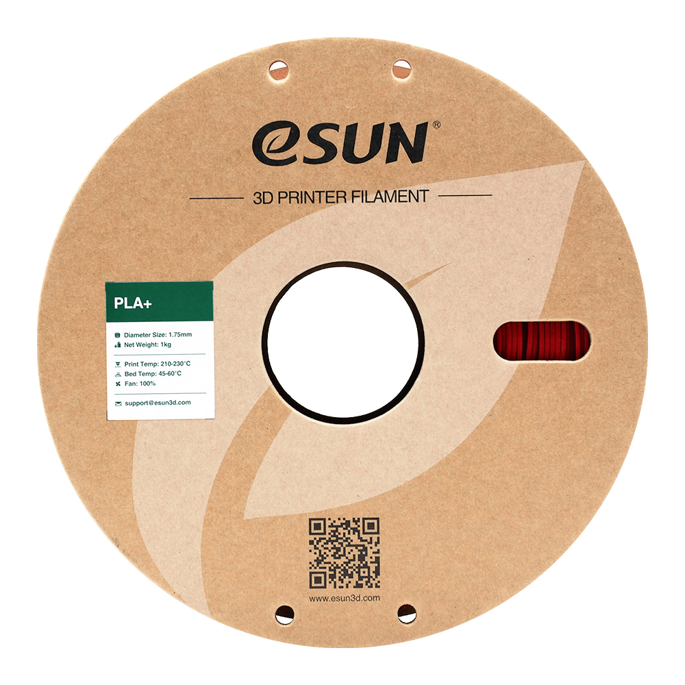 eSUN PLA+ Ateş Kırmızı Filament 1.75mm 1kg