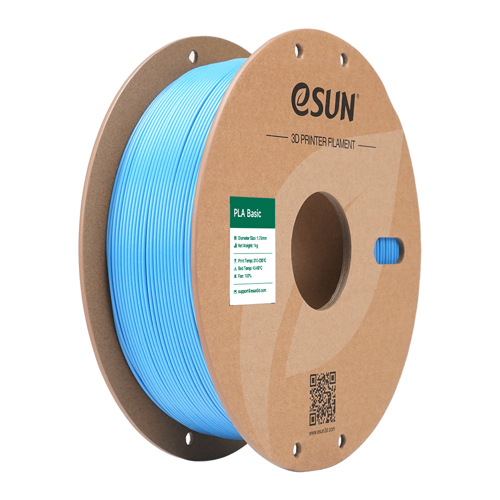 eSun PLA Basic Açık Mavi Filament 1.75mm 1 Kg