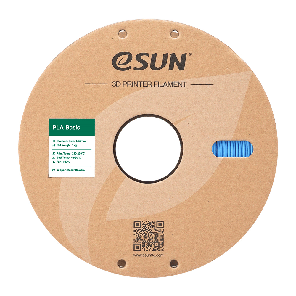 eSun PLA Basic Açık Mavi Filament 1.75mm 1 Kg