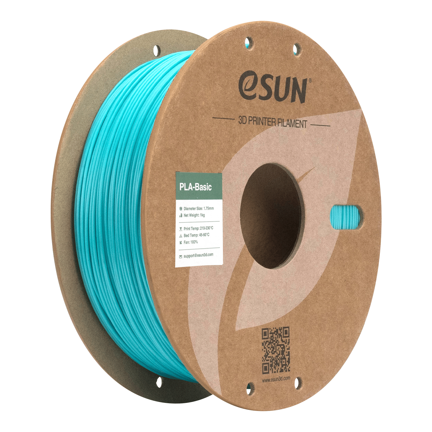 eSun PLA Basic Aqua Filament 1.75mm 1 Kg