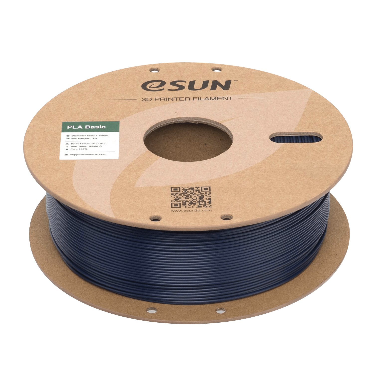 eSun PLA Basic Koyu Mavi Filament 1.75mm 1 Kg
