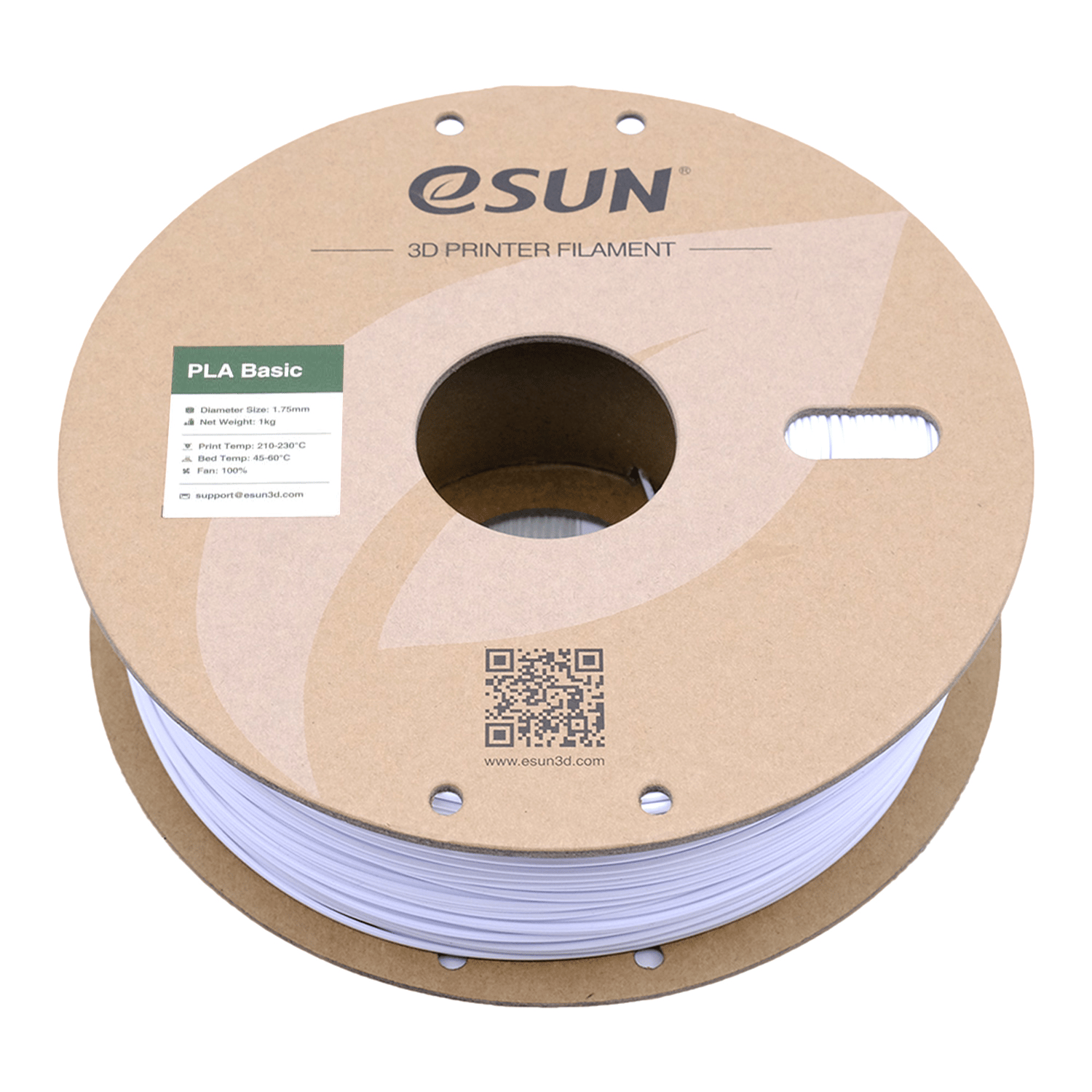 eSun PLA Basic Soğuk Beyaz Filament 1.75mm 1 Kg