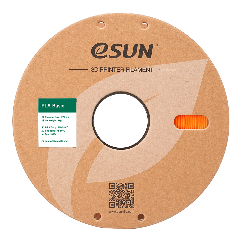 eSun PLA Basic Turuncu Filament 1.75mm 1 Kg