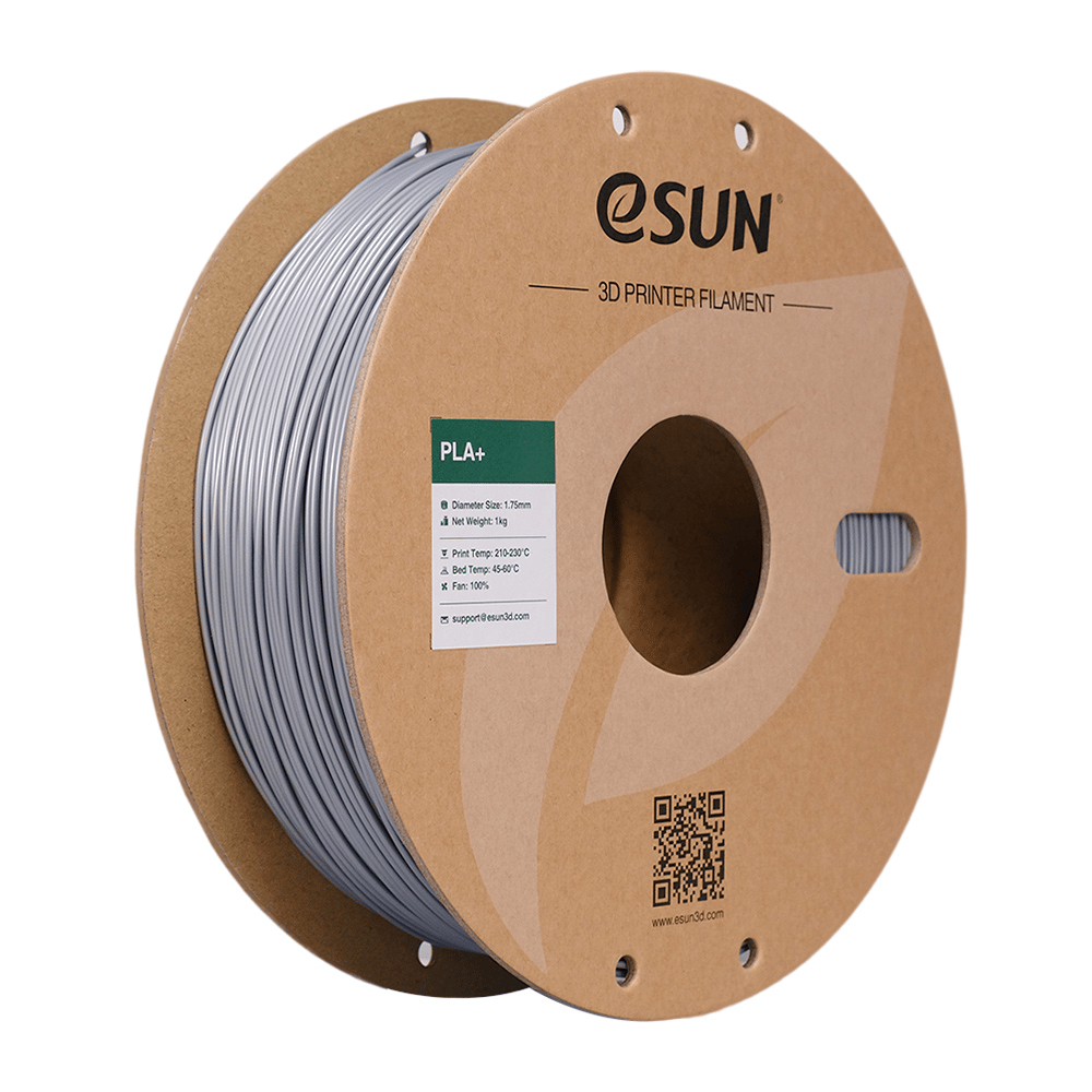 eSUN PLA+ Gümüş Filament 1.75mm 1kg