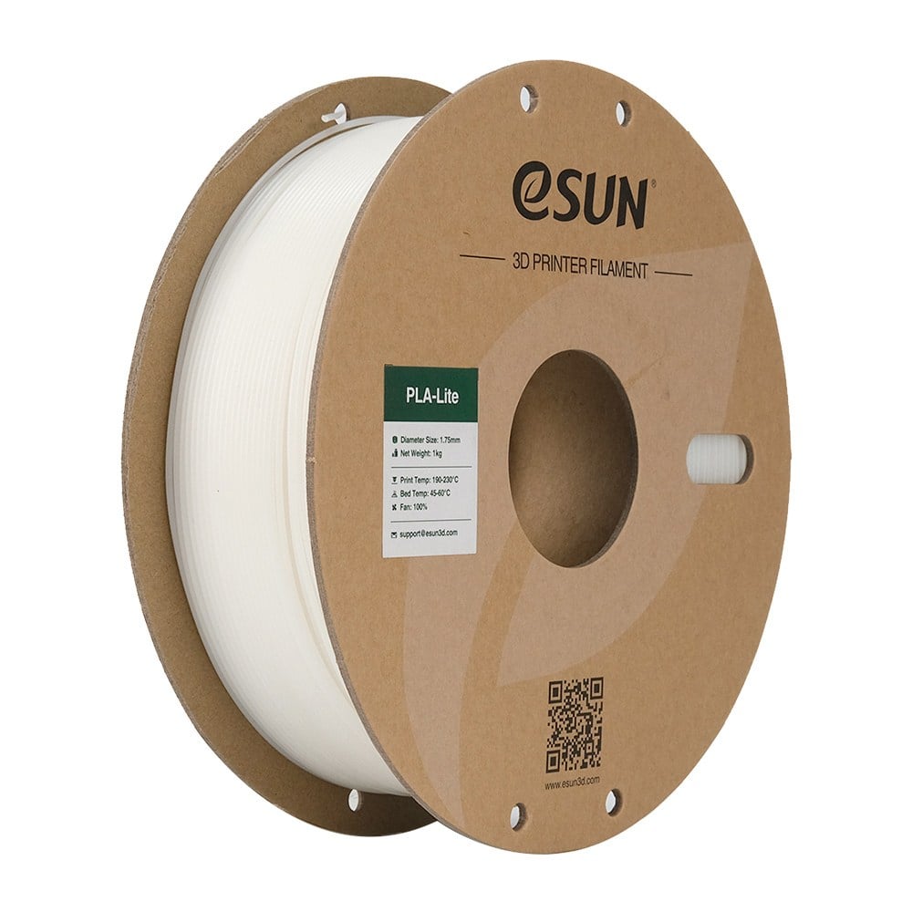 eSun PLA-Lite Beyaz Filament 1.75mm 1 Kg