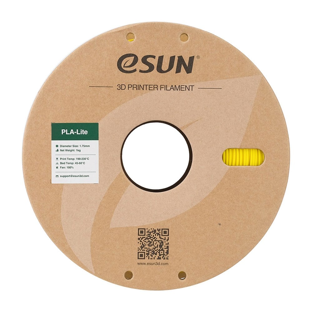 eSun PLA-Lite Sarı Filament 1.75mm 1 Kg