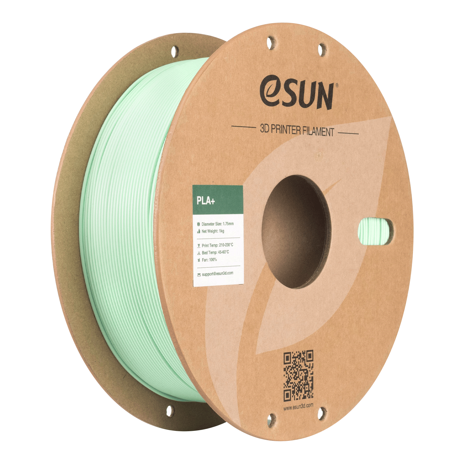 eSUN PLA+ Nane Yeşil Filament 1.75mm 1kg