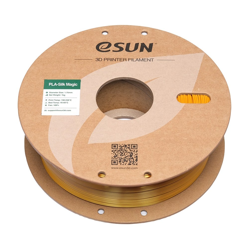 eSun PLA-Silk Magic Mor Altın Filament 1.75mm 1 Kg
