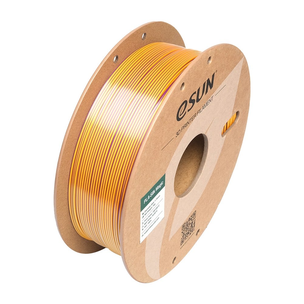 eSun PLA-Silk Magic Mor Altın Filament 1.75mm 1 Kg