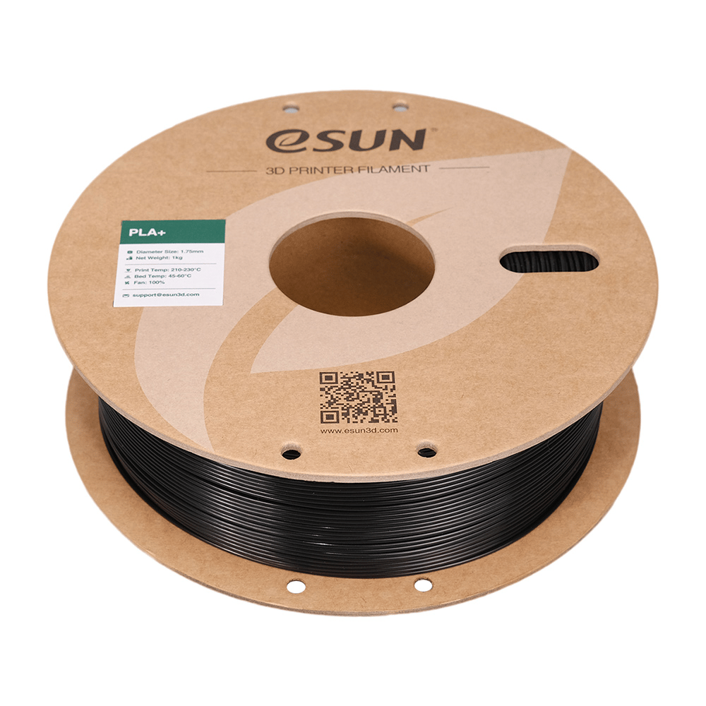 eSUN PLA+ Siyah Filament 1.75mm 1kg