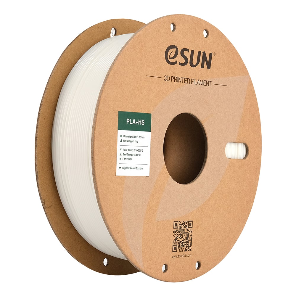 eSUN PLA+HS Beyaz Filament 1.75mm 10 Kg
