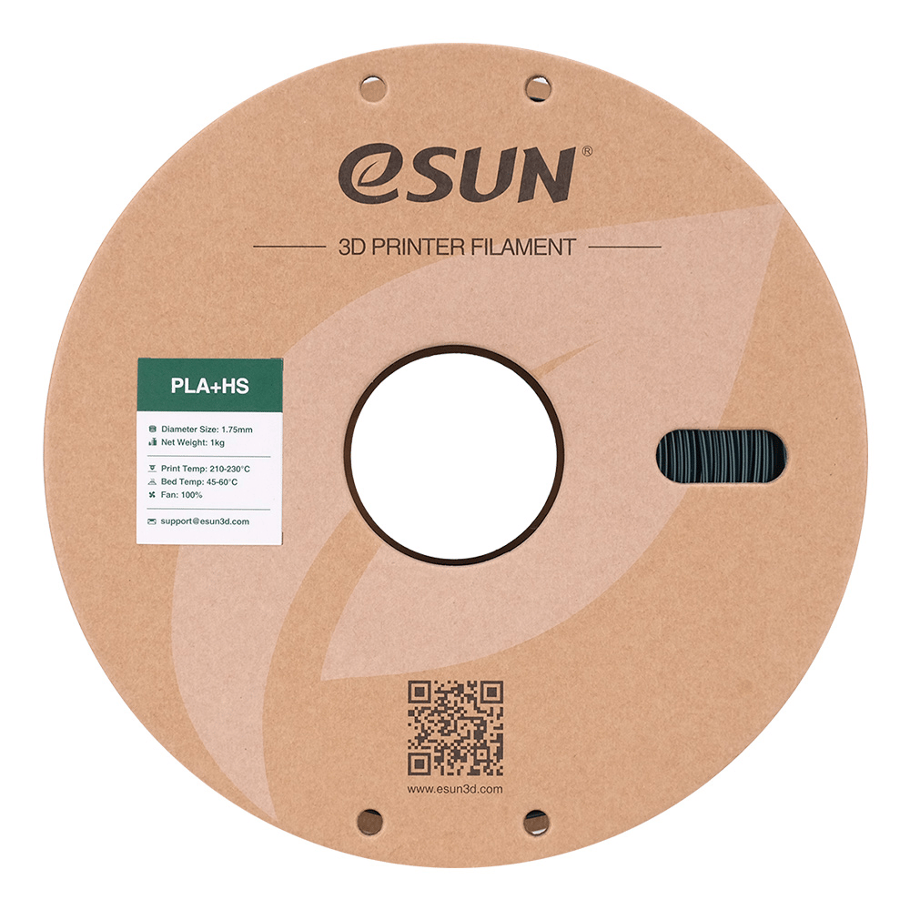 eSUN PLA+HS Yeşil Filament 1.75mm 1kg