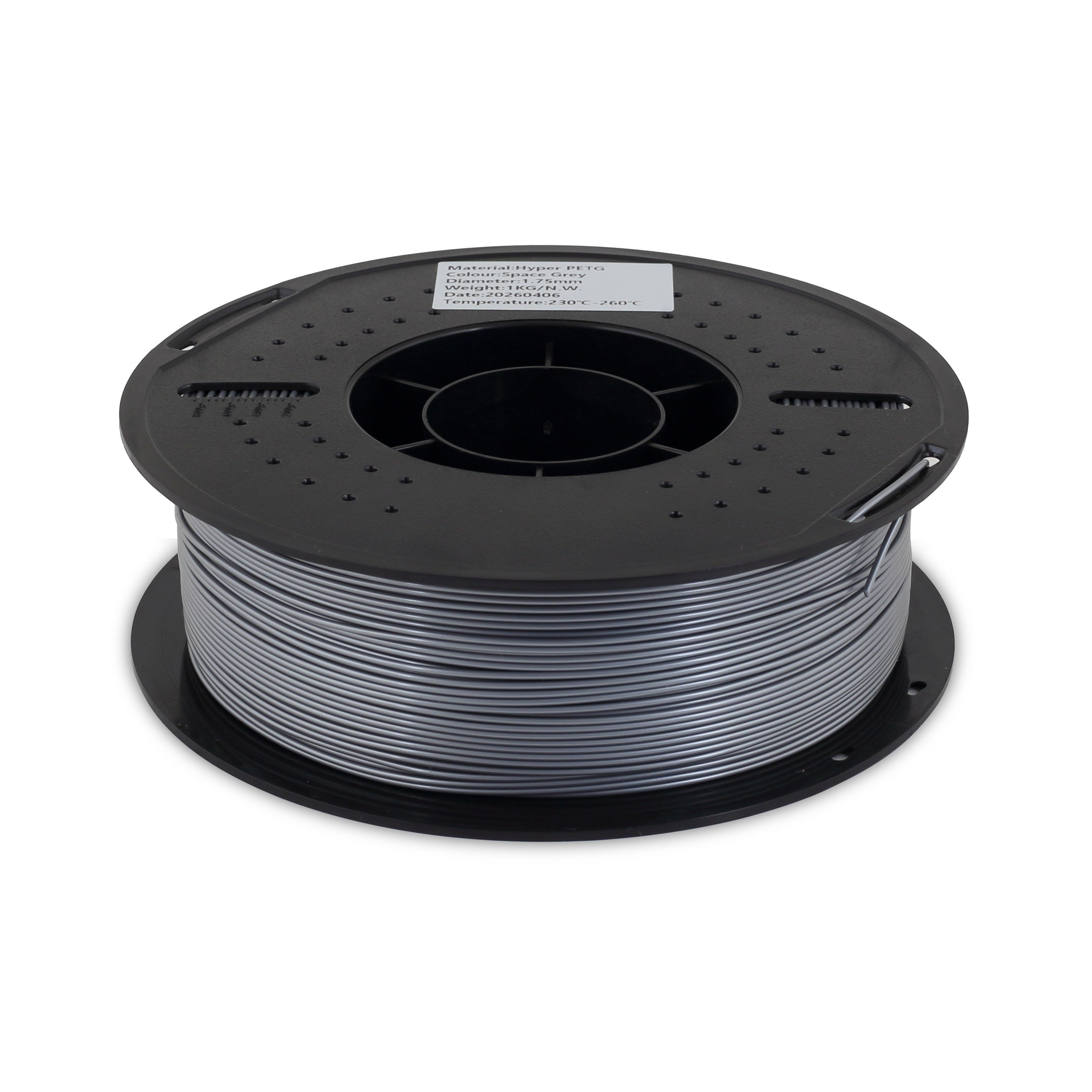 Filamix Hyper PETG Space Grey Filament 1.75mm 1 Kg