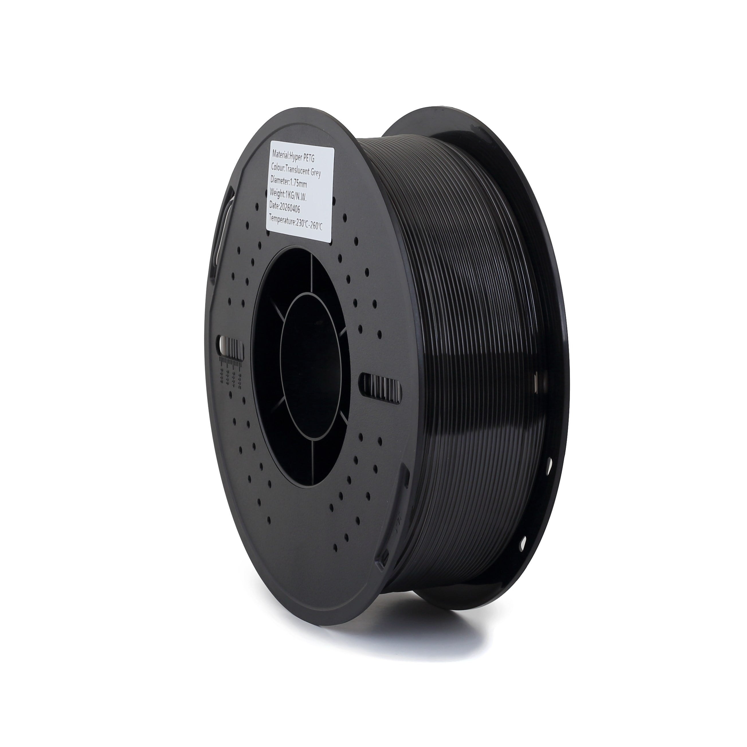 Filamix Hyper PETG Tanslucent Grey Filament 1.75mm 1 Kg