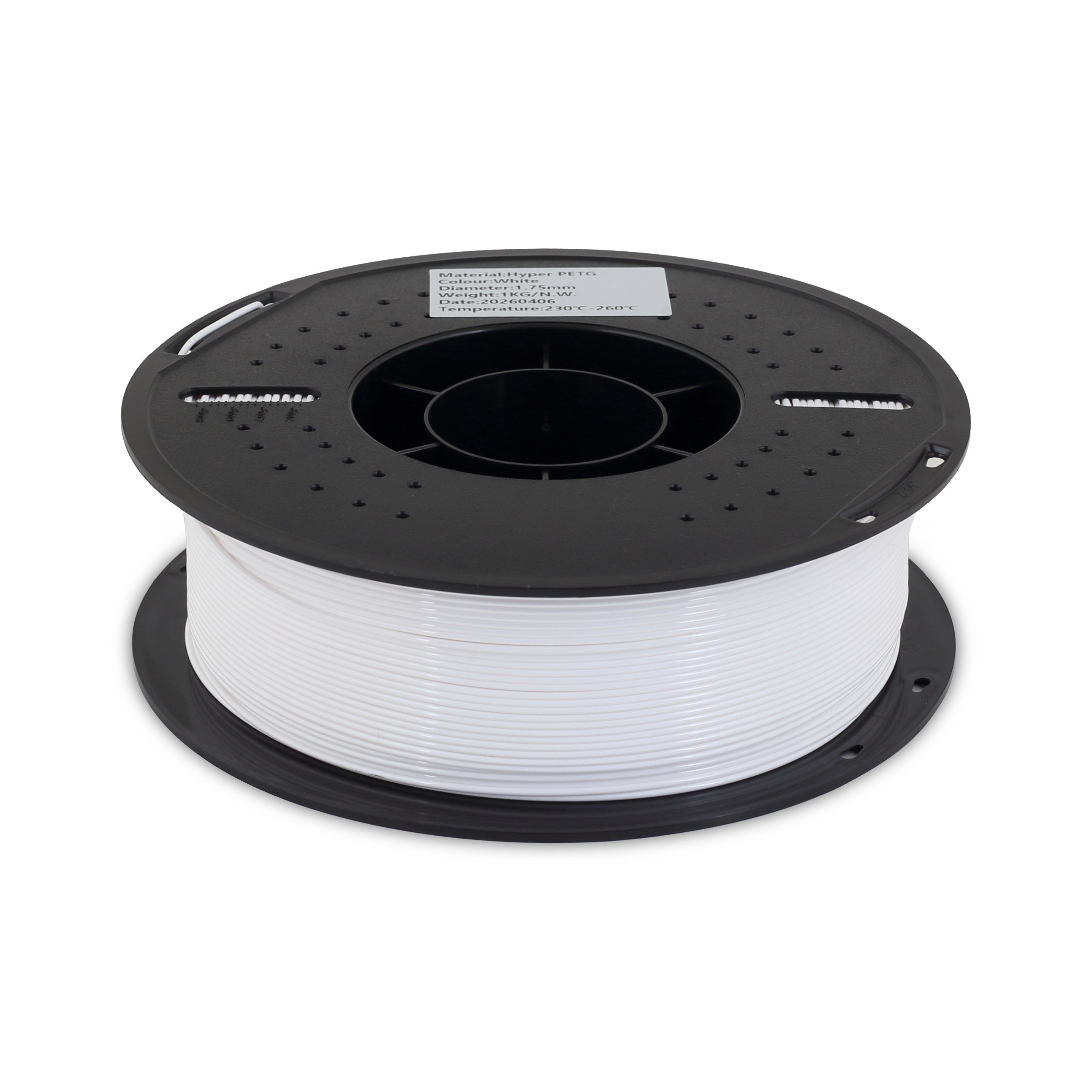 Filamix Hyper PETG White Filament 1.75mm 1 Kg