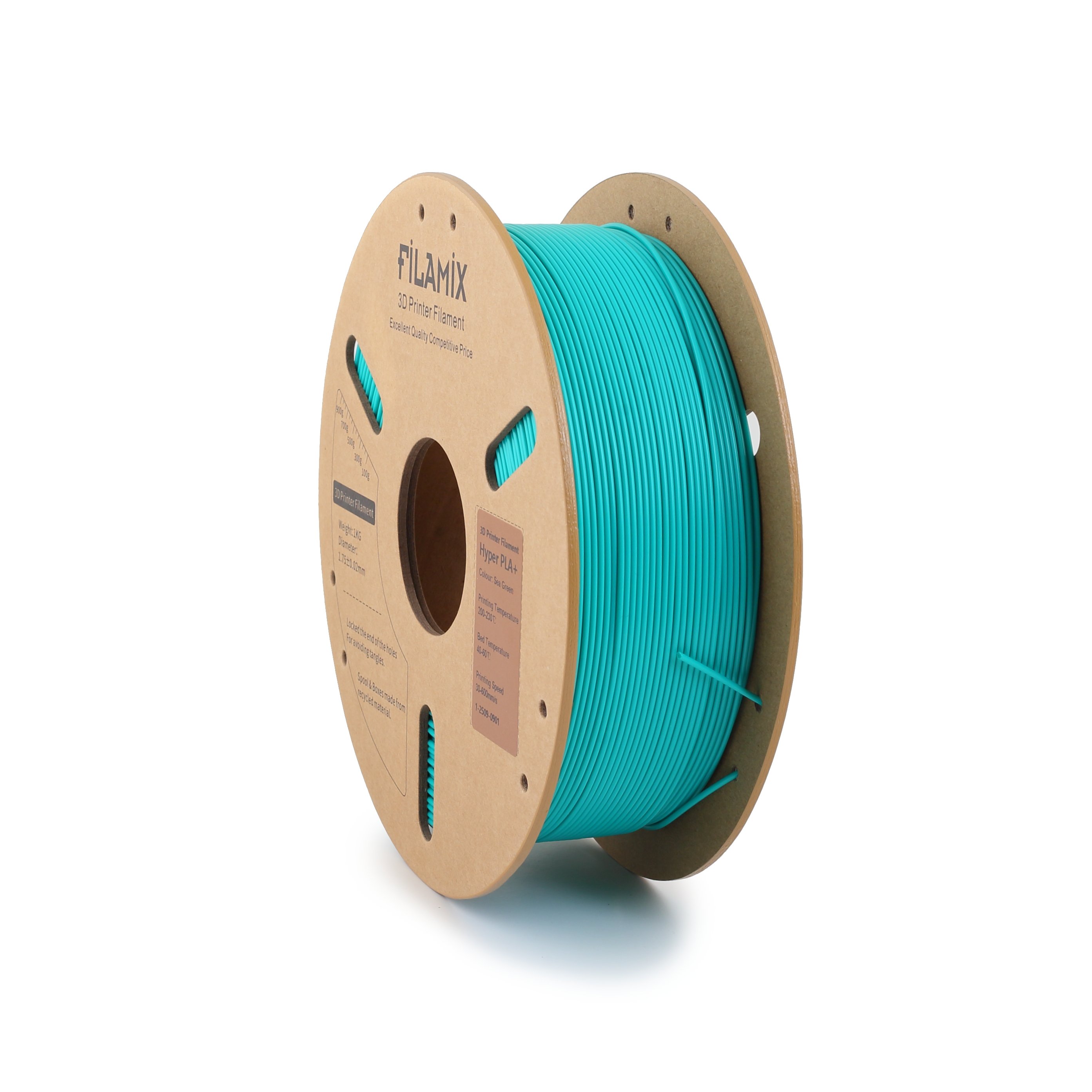 Filamix Hyper Speed PLA+ Deniz Yeşili 1.75mm 1 Kg