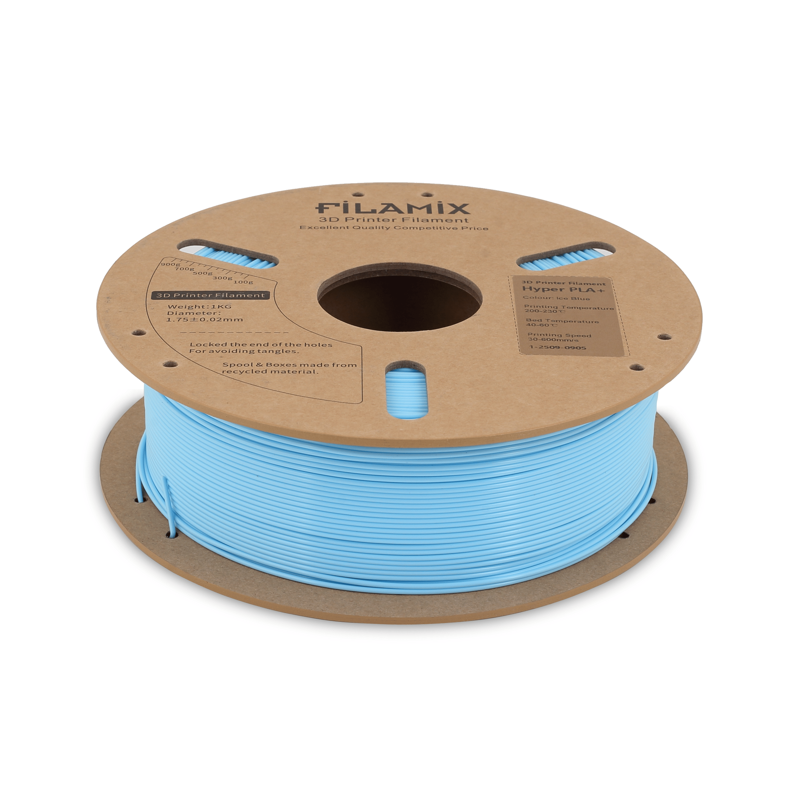 Filamix Hyper Speed Pla+ Ice Blue Filament 1.75mm 1 Kg