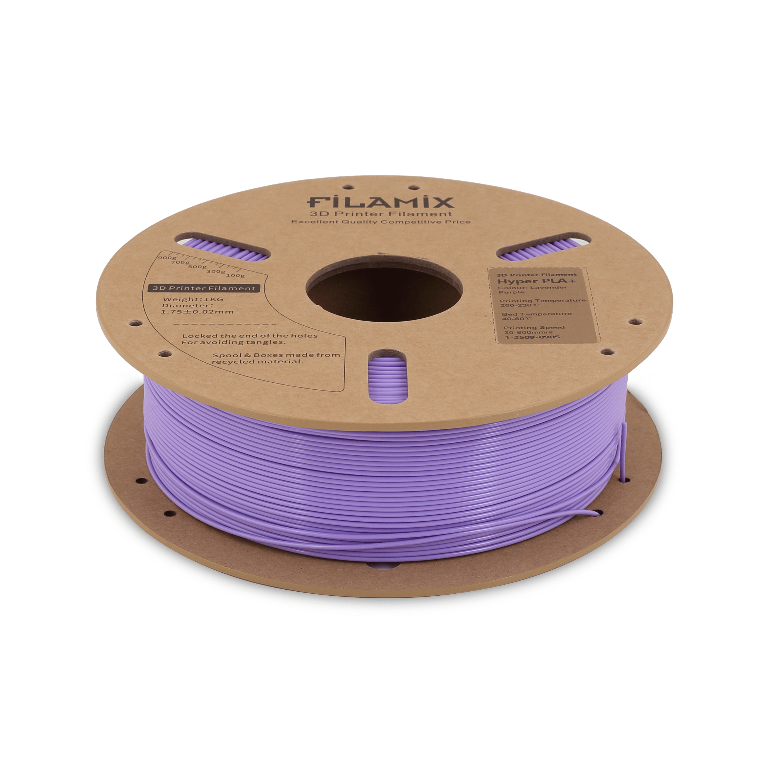 Filamix Hyper Speed Pla+ Lavender Filament 1.75mm 1 Kg