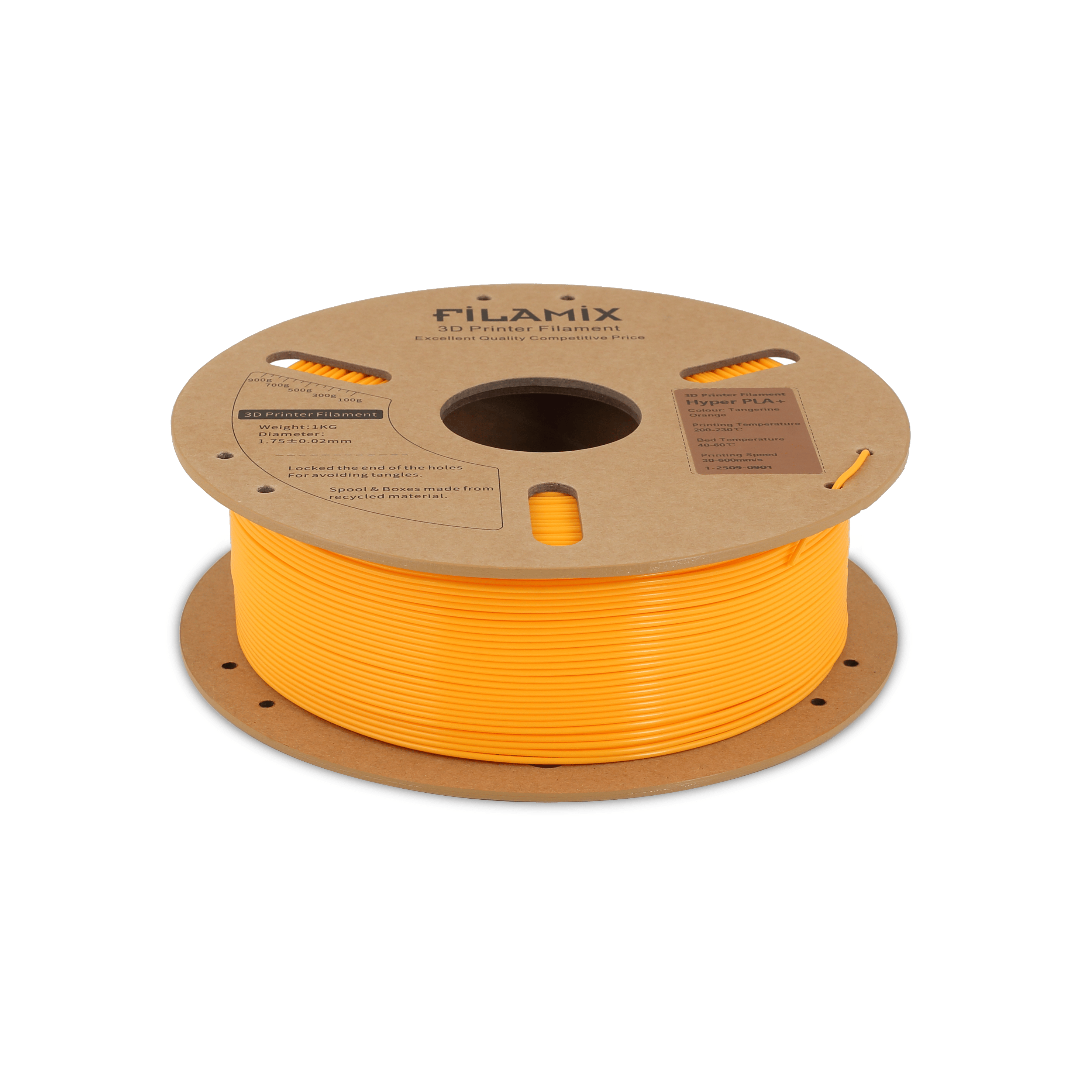 Filamix Hyper Speed PLA+ Mandalin Turuncu 1.75mm 1 Kg