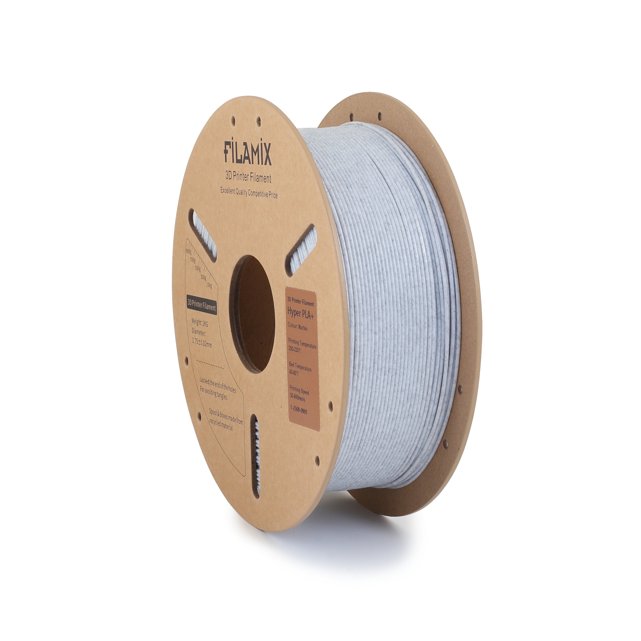 Filamix Hyper Speed PLA+ Mermer 1.75mm 1 Kg