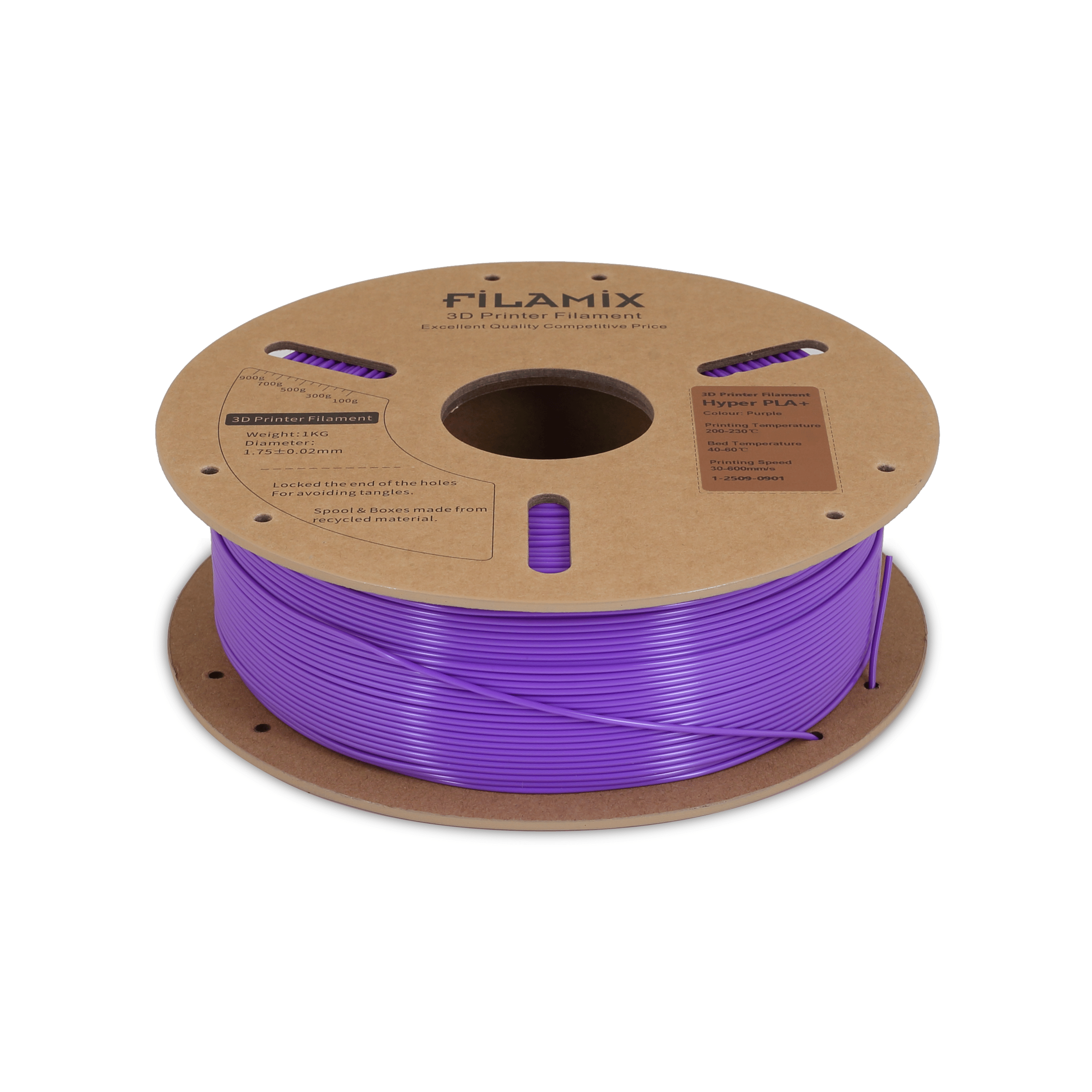 Filamix Hyper Speed PLA+ Mor 1.75mm 1 Kg