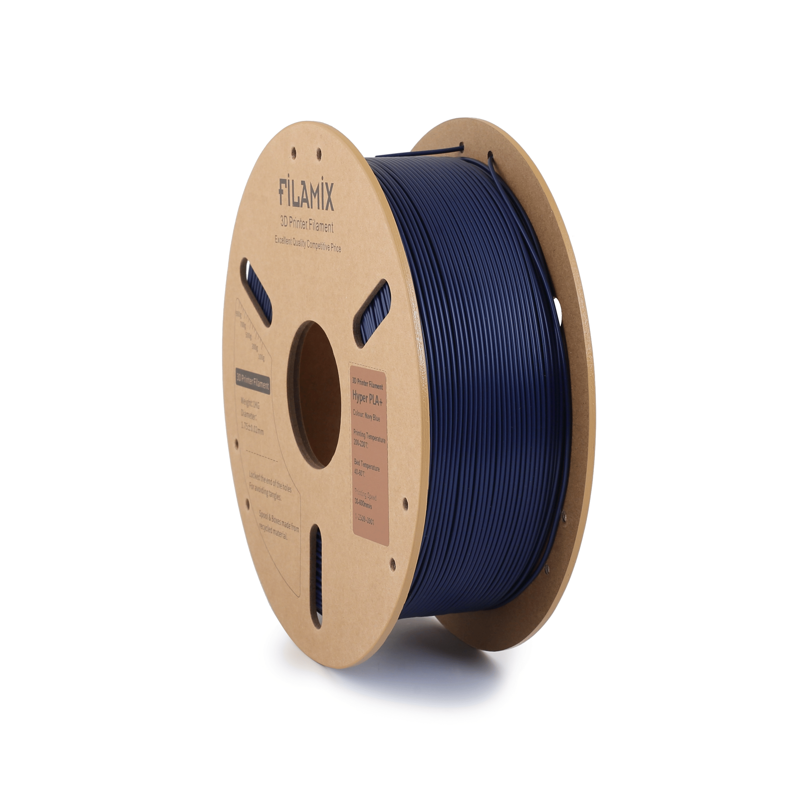 Filamix Hyper Speed PLA+ Navy Blue 1.75mm 1 Kg