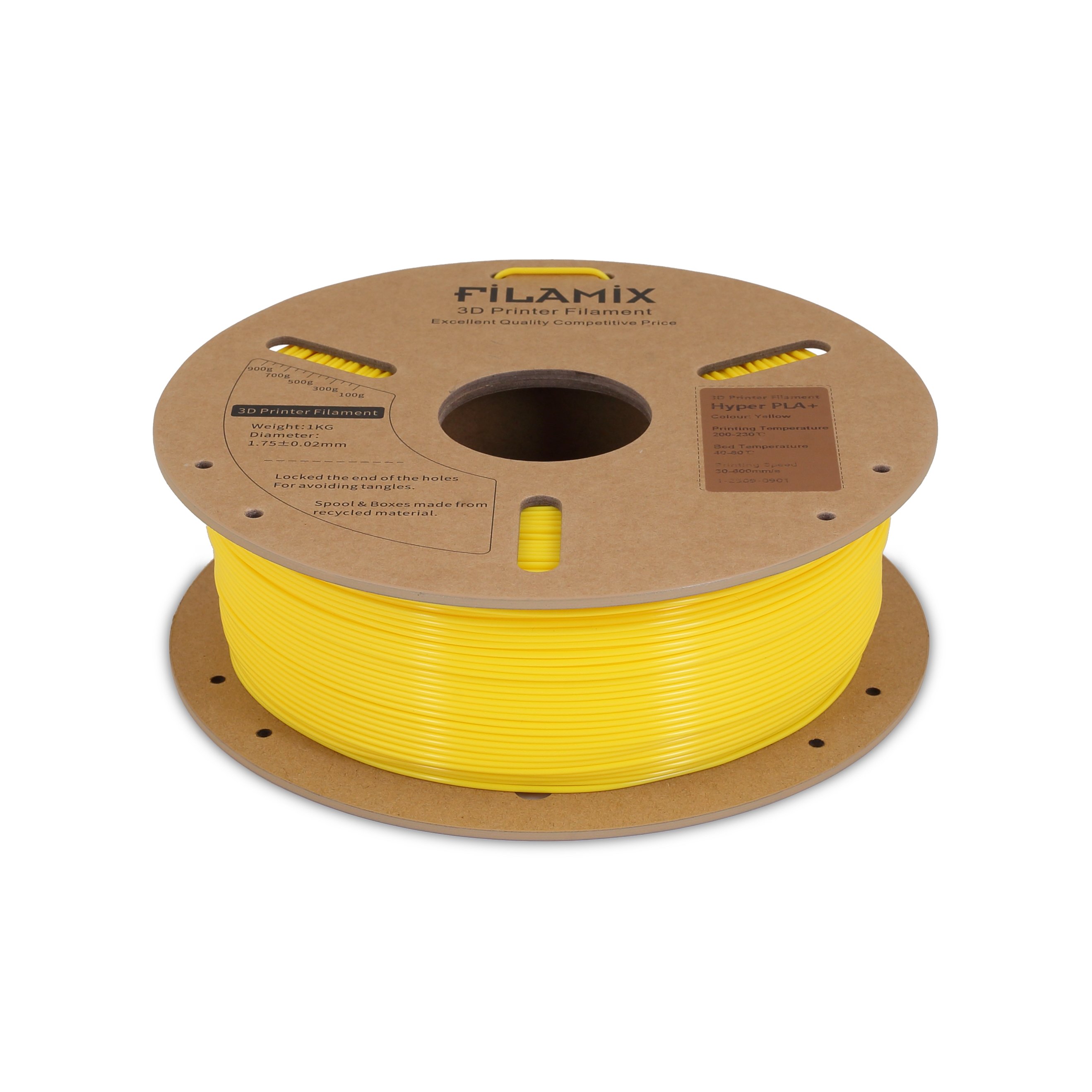 Filamix Hyper Speed PLA+ Sarı 1.75mm 1 Kg
