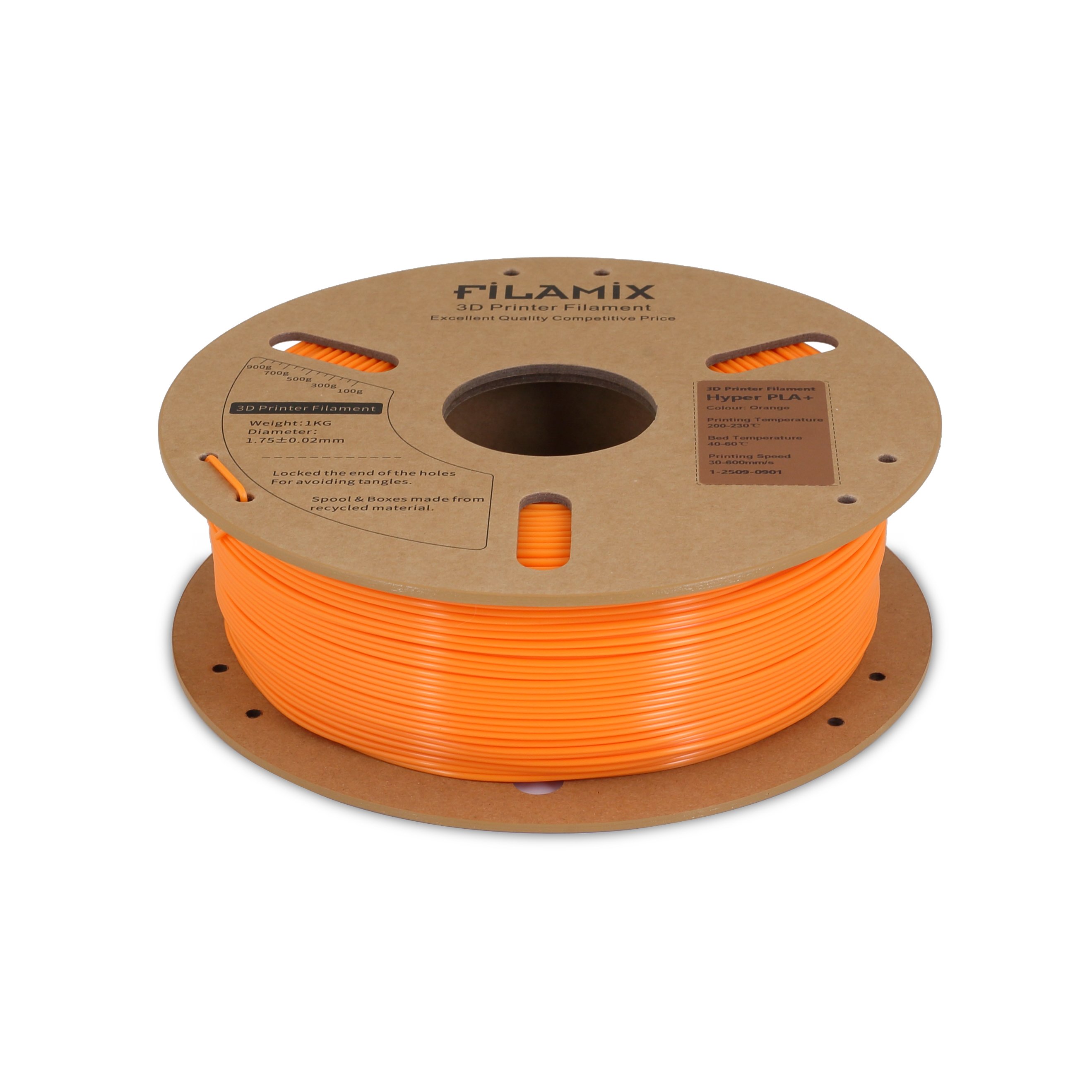 Filamix Hyper Speed PLA+ Turuncu 1.75mm 1Kg