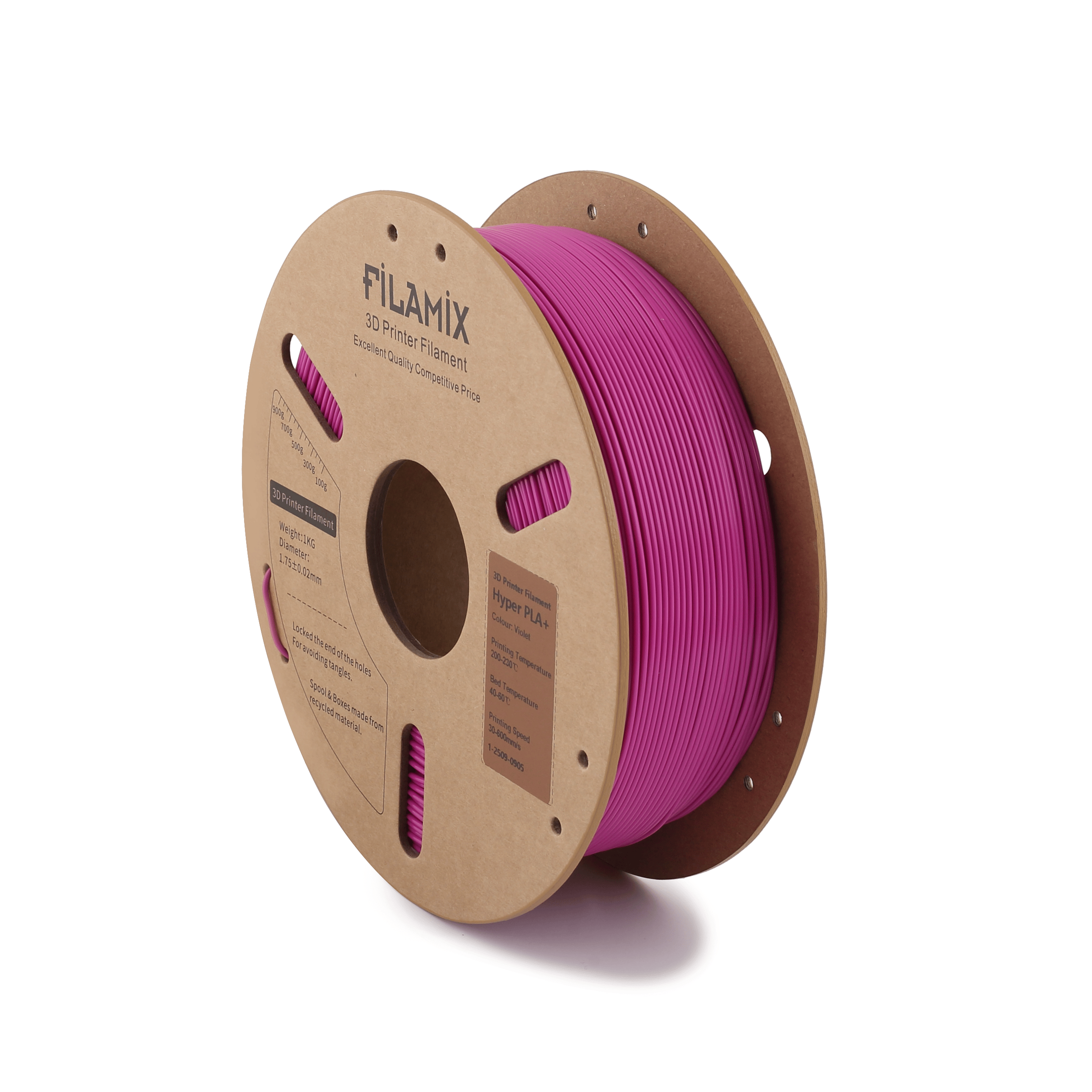 Filamix Hyper Speed Pla+ Violet Filament 1.75mm 1 Kg