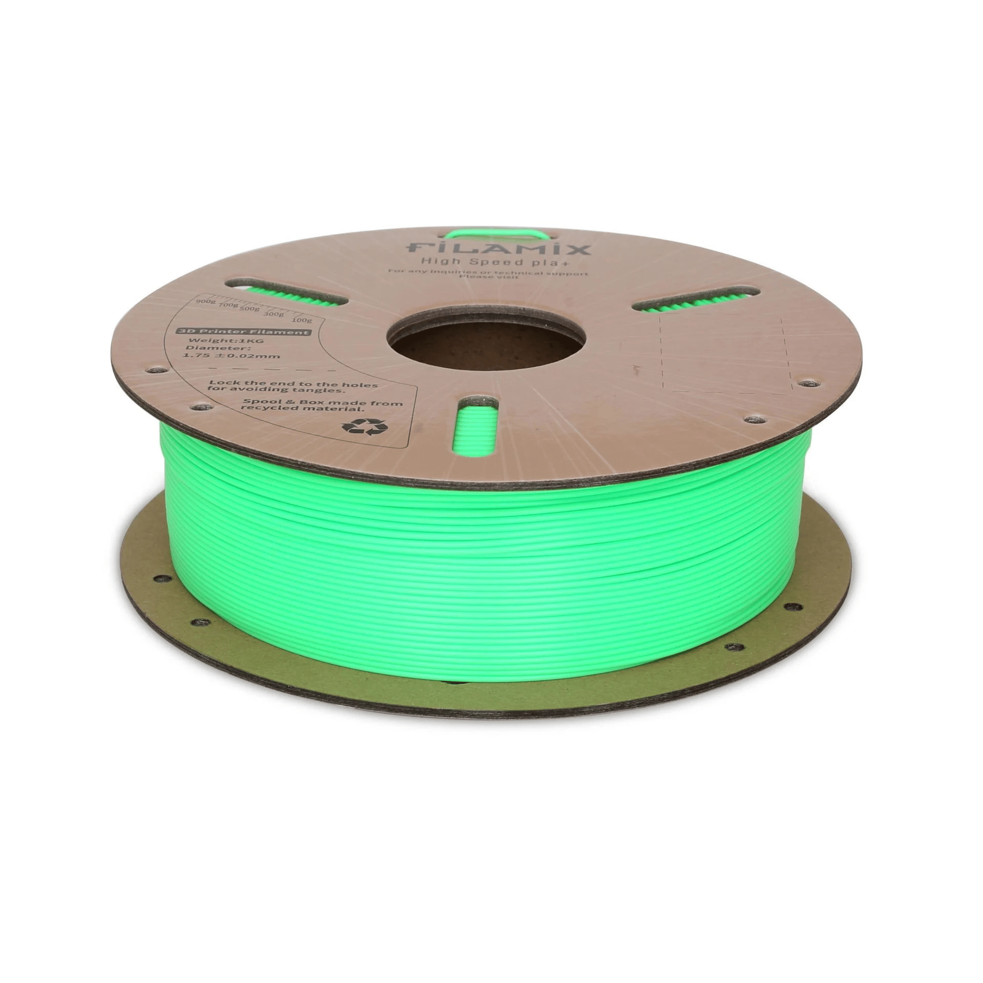 Filamix Hyper Speed PLA+ Yeşil 1.75mm 1 Kg