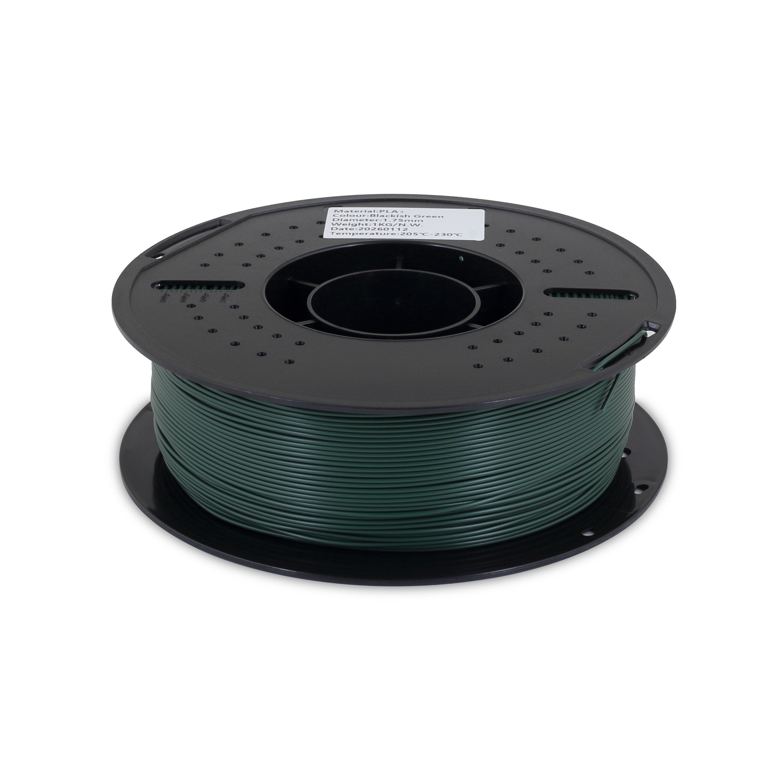 Filamix Pla+ Blackish Green Filament 1.75mm 1 Kg
