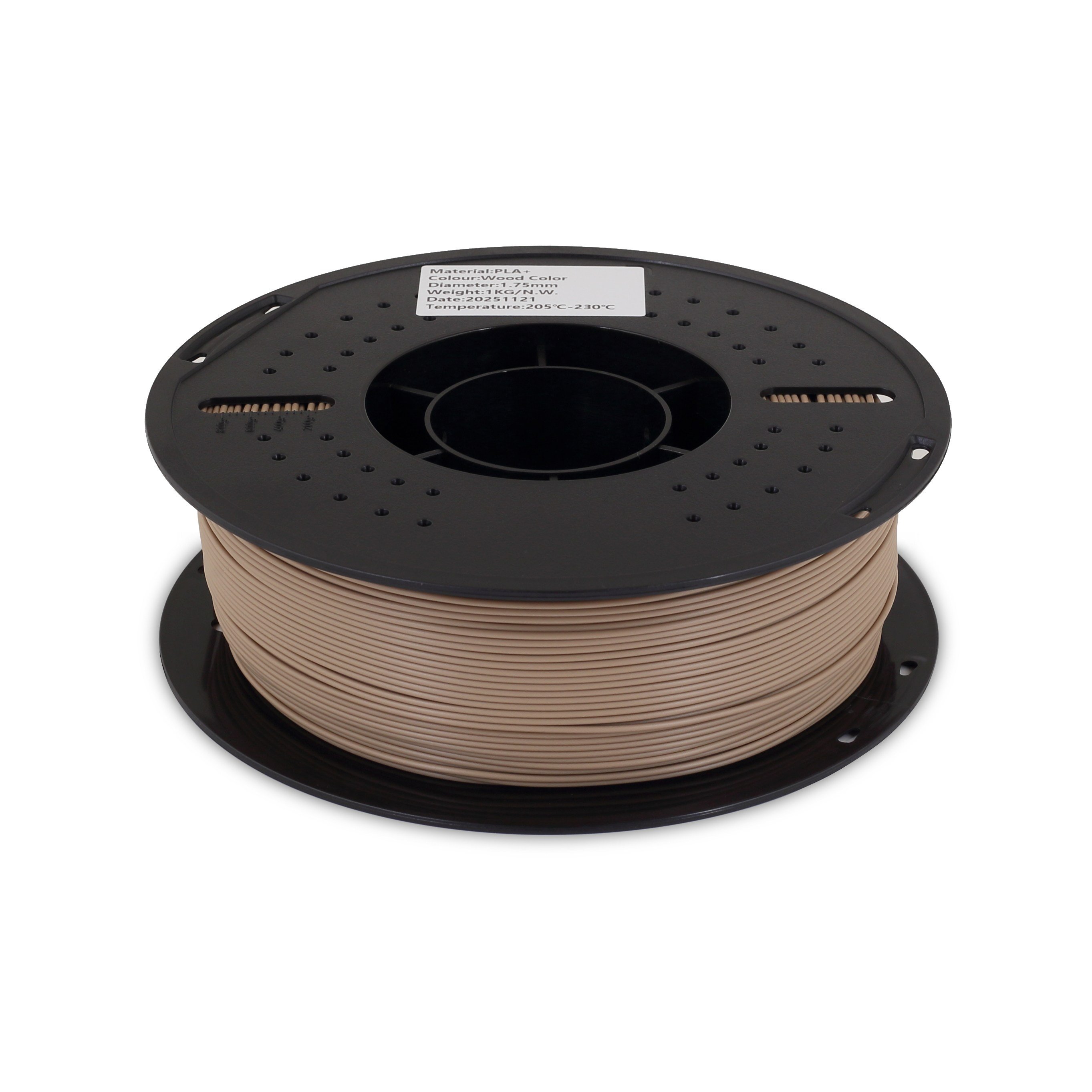 Filamix Pla+ Wood Color Filament 1.75mm 1kg