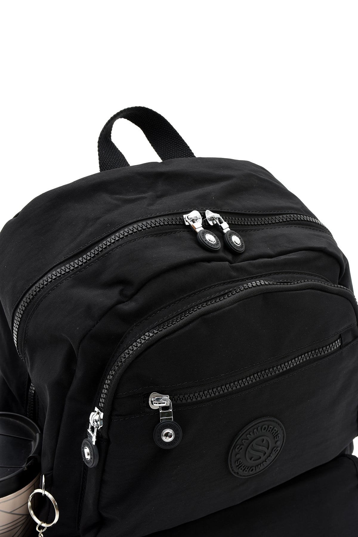 Çok Cepli Kadın Sırt Çantası Büyük Boy Okul ve Günlük HV3016 Black