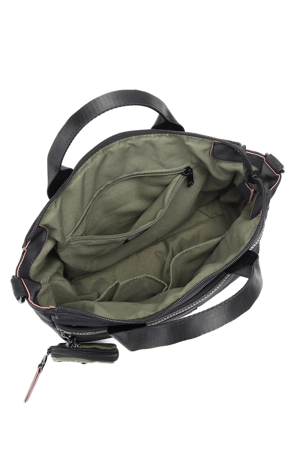 Çok Cepli, Su Geçirmez, Hafif, Uzun Askılı, Kadın Omuz Çanta Günlük Ve Spor Brc3261 Yeşil