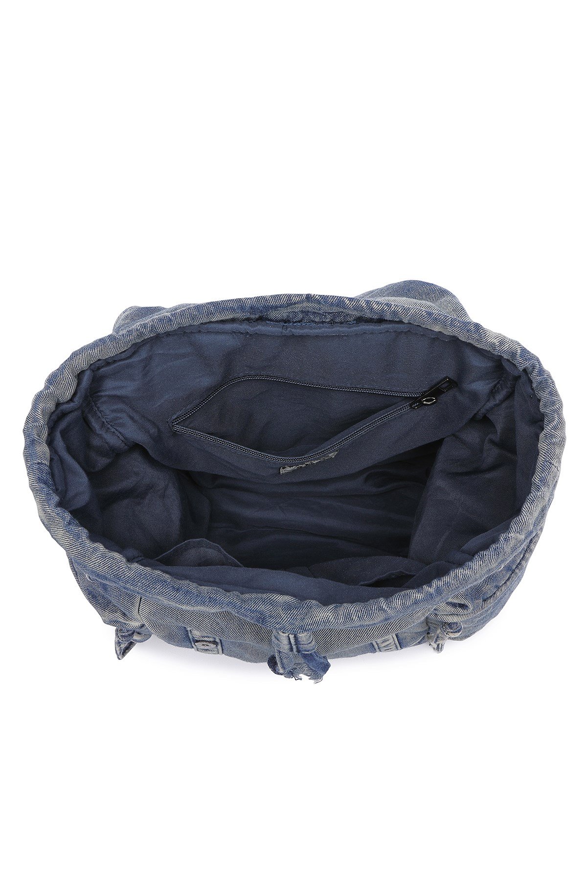 Denim Kot Kumaşı Kadın Sırt Çantası Barcelona 3217
