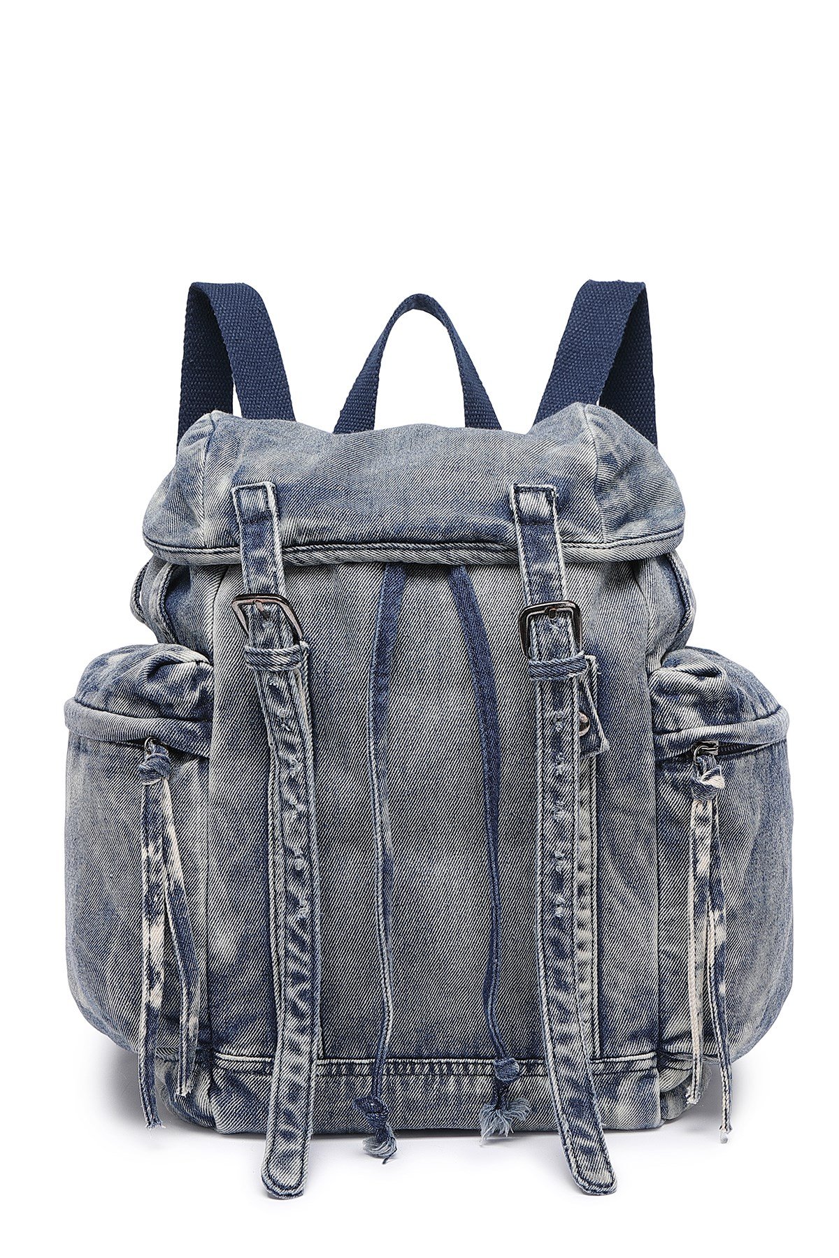 Denim Kot Kumaşı Kadın Sırt Çantası Barcelona 3217