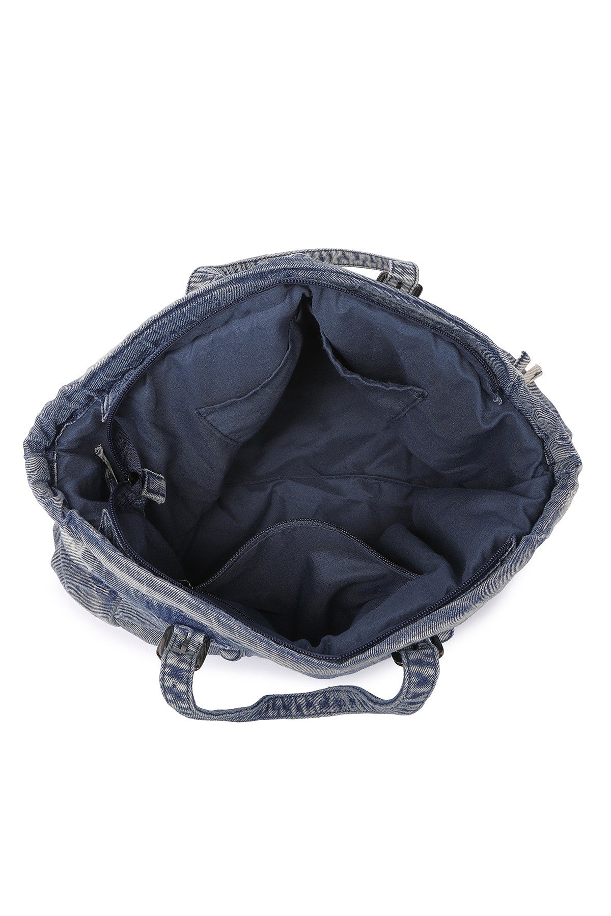 Denim Kot Kumaşı Omuz Kadın Çantası Barcelona 3216