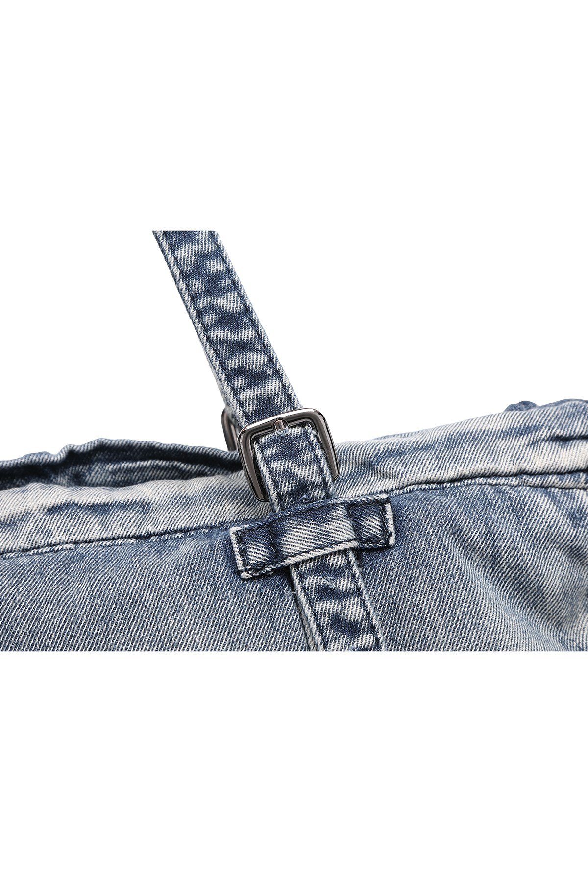 Denim Kot Kumaşı Omuz Kadın Çantası Barcelona 3216