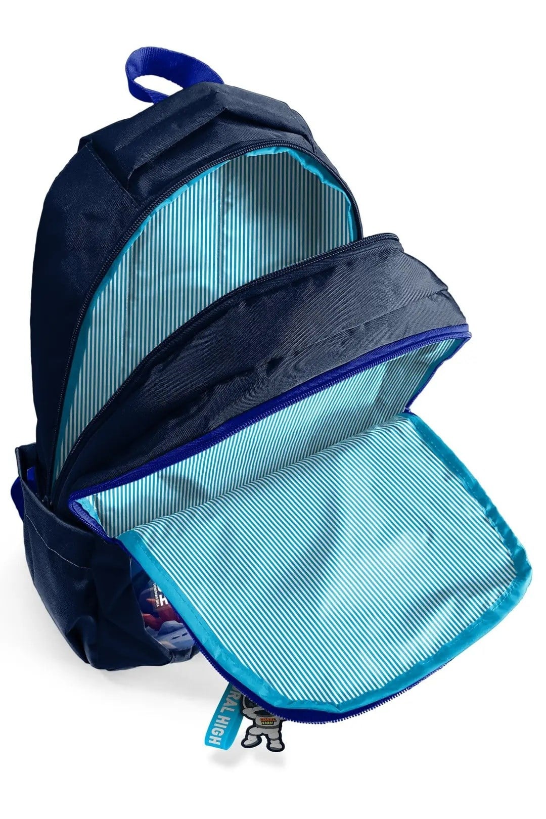 Erkek Çocuk Lacivert Astronot Desenli 3’lü Okul Çanta Seti SET0133252
