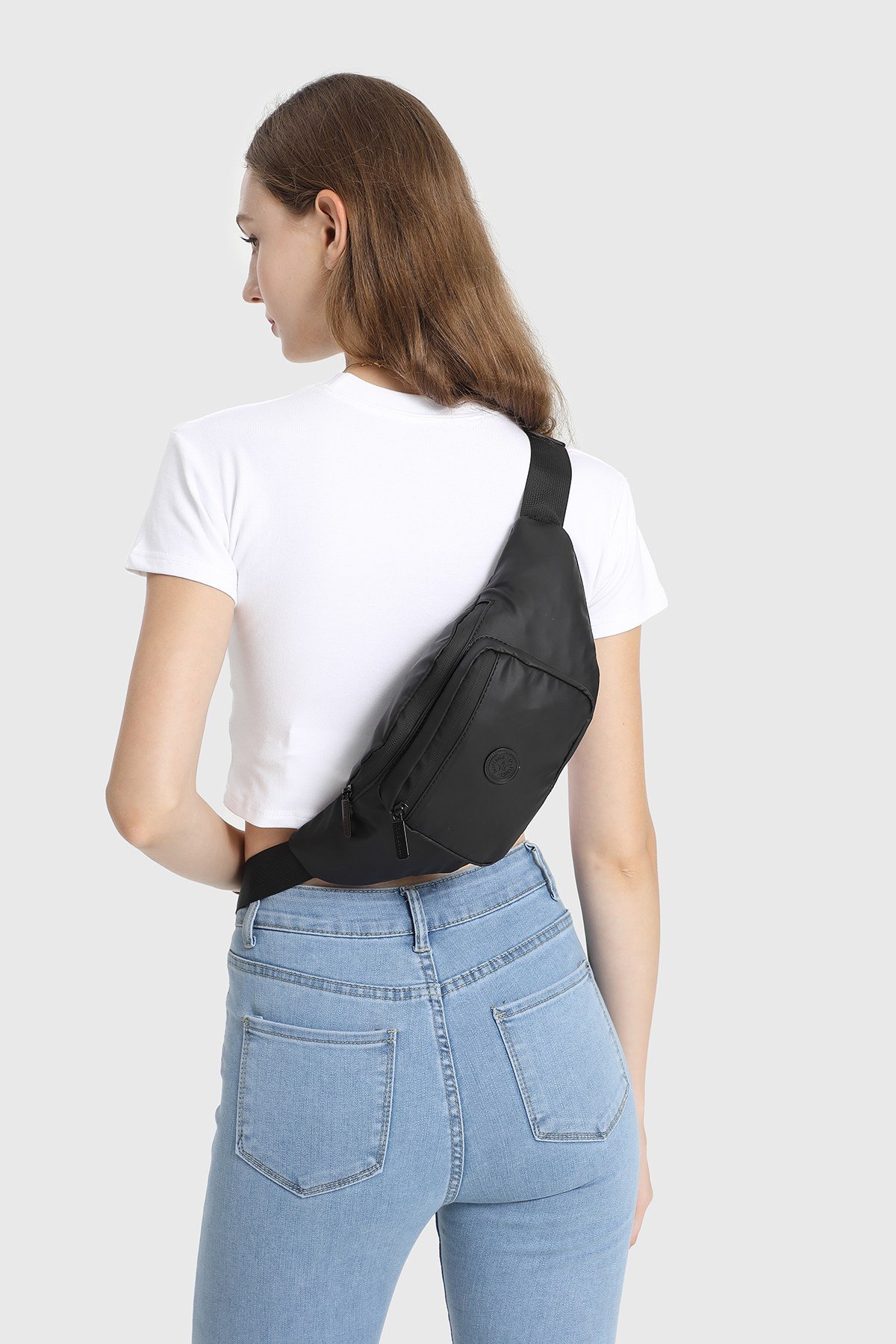 Gumi Kumaş Smart Bags Uniseks Bodybag Bel Çantası 8762